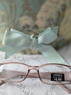 Jones New York Women's Reading Glasses in Blush Pink (+1.50)